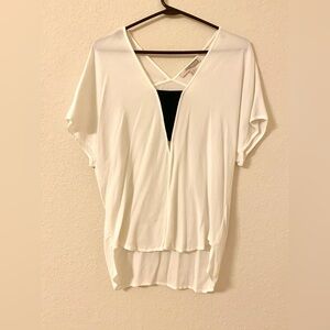 High-Low Contemporary Oversized Top